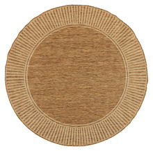 Utomhusmatta Natur Ø200 cm